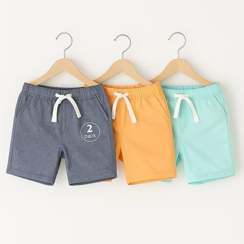Quần Đùi Bé Trai 3M–4Y Xuất Dư – Quần Short Bé Trai Đi Biển Mềm Mát F0820 F0016 E0426 L080 B031 C1850