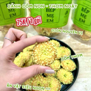 Bánh Hạt Cốm Non Hương Vị Cốm Non Chuẩn Cổ Truyền Xưa Bếp Mẹ Em