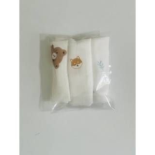 Túi 3 khăn sữa sợi tre 25x25 cm QUÀ TẶNG KHÔNG BÁN