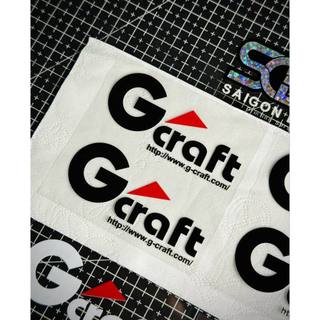 Tem Sticker DTF Gcraft - Japan, 2 Màu Trắng Đỏ - Đen Đỏ |SGDC - 1 Cái/Cặp|