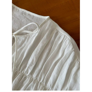 𝙇𝘼𝙍𝘼 𝙏𝙊𝙋 - Áo Linen phom rộng dài tay