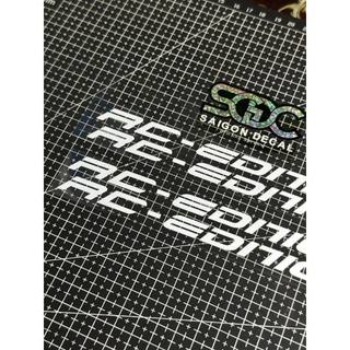 Tem Sticker DTF Dán Phuộc Trước RC Edition, Có 2 Màu |SGDC - 1 Cặp|