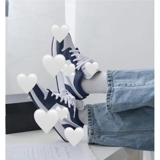 Giày thể thao bigsize nam nữ cổ thấp đế bằng màu xanh navy , sneaker thời trang cao cấp