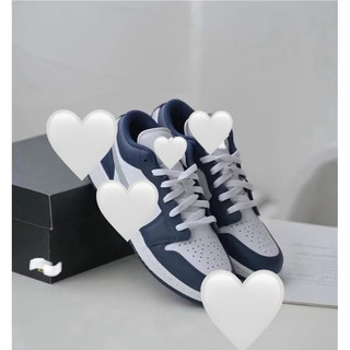 Giày thể thao bigsize nam nữ cổ thấp đế bằng màu xanh navy , sneaker thời trang cao cấp