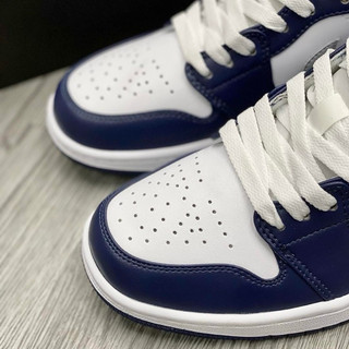 Giày thể thao bigsize nam nữ cổ thấp đế bằng màu xanh navy , sneaker thời trang cao cấp