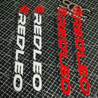 Tem Sticker DTF Dán Phuộc Trước RedLeo |SGDC - 1 Cặp|