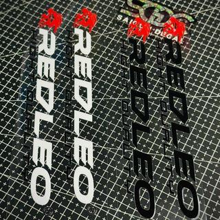 Tem Sticker DTF Dán Phuộc Trước RedLeo |SGDC - 1 Cặp|