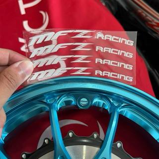 Tem Sticker DTF Dán Mâm MFZ Racing, Kích thước Lớn & Nhỏ |SGDC - 1 Bộ|