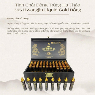 (CHÍNH HÃNG) Tinh Chất Đông Trùng Hạ Thảo 365 Hwangjin Liquid Gold Hàn Quốc