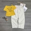 Sét áo cộc tay chất cotton tàu+ quần baggy chất thô kaki. Đủ size SMLXL