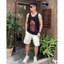 Áo ba lỗ - tank top nam Krad chất liệu cotton, form rộng phù hợp đi tập, đi du lịch, mặc nhà...