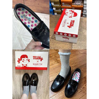 Giày” HARUTA MILKY LOAFER “- Nhật Bản 🇯🇵 (bản nữ) - Sẵn Hoả Tốc