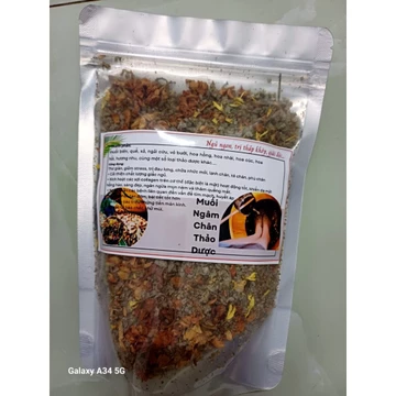 Muối ngâm chân gừng,xả ,thảo dược gia truyền- muối ngâm chân thải độc tố,giữ ấm cơ thể,giúp ngủ ngon