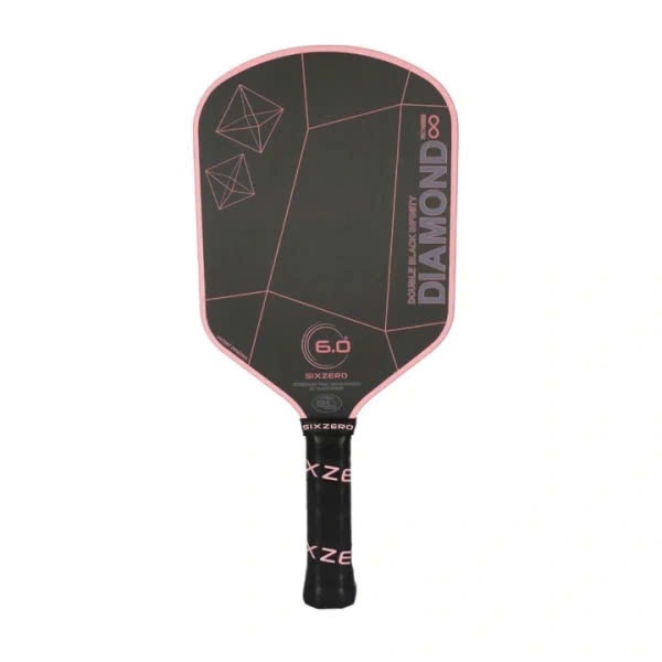 Vợt Pickleball Six Zero Infinity Edgeless Double Black Diamond Control - 6.0 logo