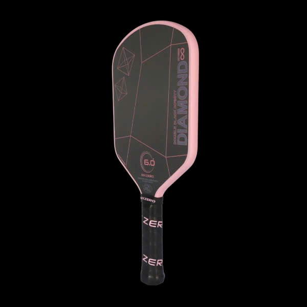 Vợt Pickleball Six Zero Infinity Edgeless Double Black Diamond Control - 6.0 logo