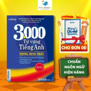 Sách - 3000 Từ Vựng Tiếng Anh Thông Dụng Nhất Dành Cho Người Học Cơ Bản - Học Kèm App Online