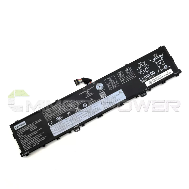 PIN [ZIN] Laptop Lenovo ThinkPad P1 Gen 4 L20M4P75 L20D4P75 Battery