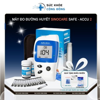 Sinocare New Glucose Meter Safe Accu Model