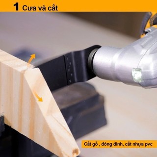 INGCO Máy cắt rung đa năng dùng pin 20V CMLI2001 <Không kèm pin sạc>