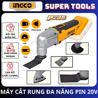 INGCO Máy cắt rung đa năng dùng pin 20V CMLI2001 <Không kèm pin sạc>