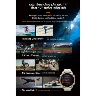 Đồng hồ thông minh Garmin Fenix 8, GPS đa môn thể thao, Màn Hình Sapphire AMOLED - Hàng Chính Hãng
