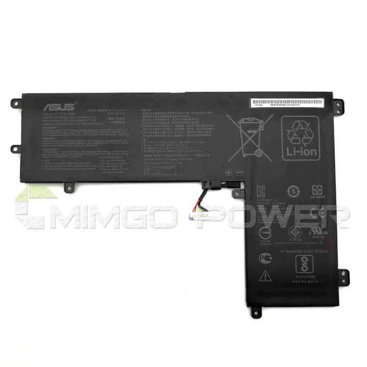 PIN [ZIN] Laptop Asus Vivobook 12 E210 E210MA E210KA C21Pp05 C21N1913 Battery