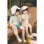 Bộ Đồ Bơi Cho Bé Trai Bé Gái Obebi Form Slimfit, Bikini Cho Bé Từ 6 - 18kg DB03