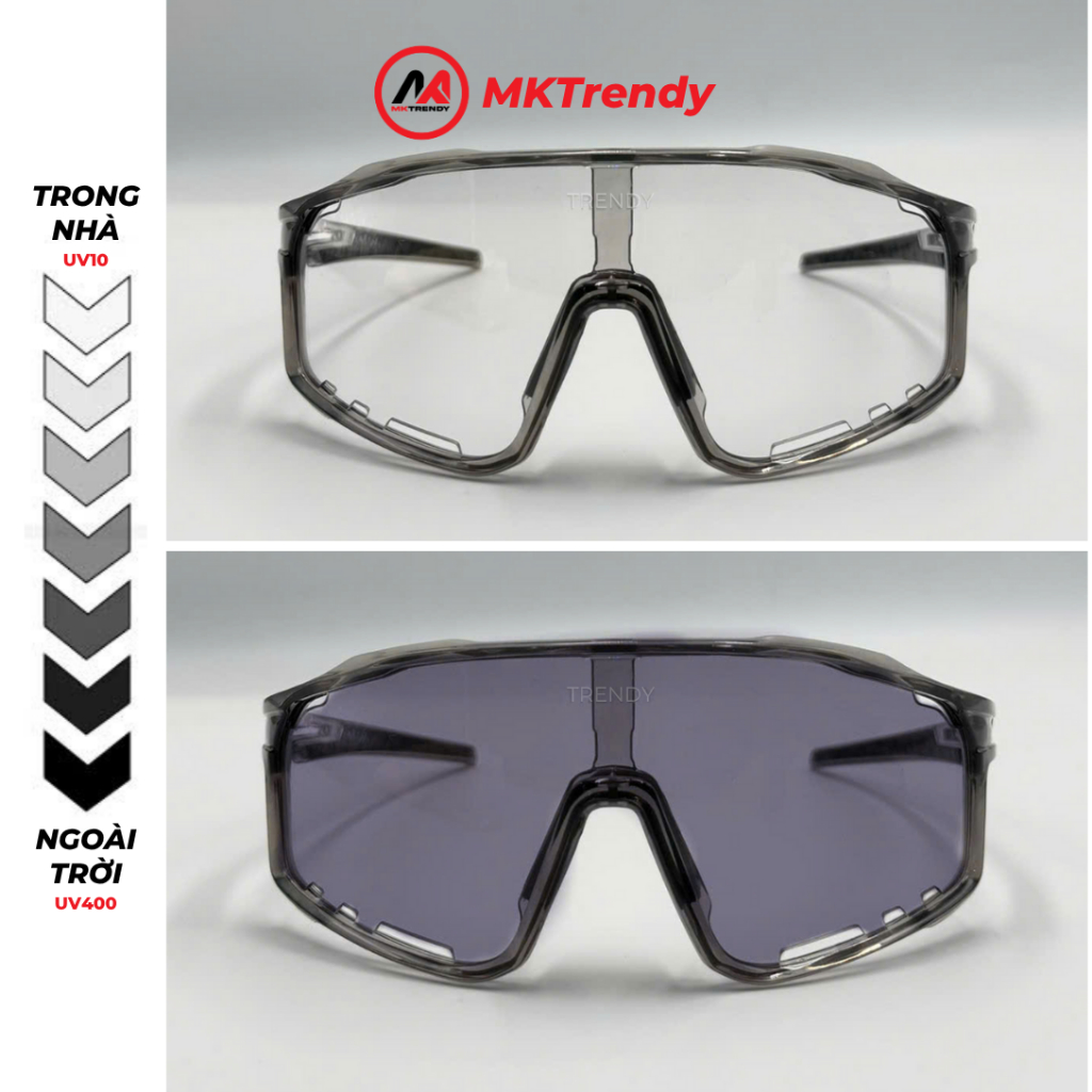Kính đi đêm ngày đổi màu bảo vệ mắt MKTRENDY nam nữ đi đường giúp tầm nhìn rõ nét chống tia UV chống bụi F1