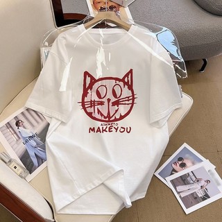Áo Thun Cotton Nam Nữ Tay Ngắn Nữ Mùa Hè Cao Cấp Áo Thun Cặp Đôi Mặc