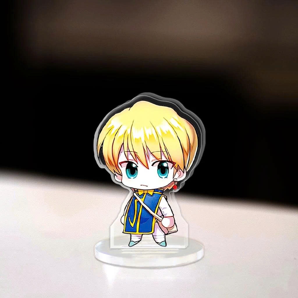 Standee, Mô Hình Hunter X Hunter Cao 5cm Standee Killua Zoldyck Gon Freecss Anime Manga Chibi Decor Bàn Học - SakuMai