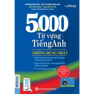 Sách - 5000 từ vựng tiếng Anh thông dụng - MCBooks