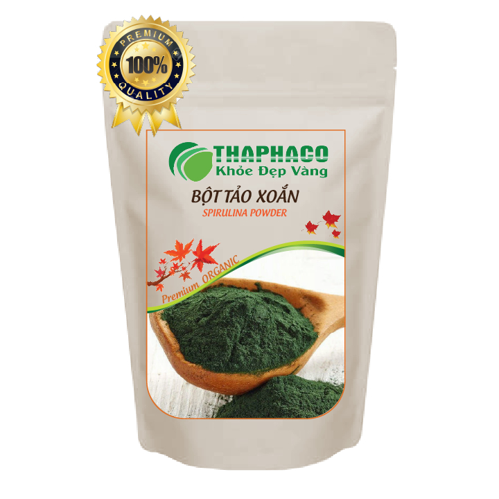 Bột tảo xoắn nguyên chất - Túi 100gram - Loại uống được