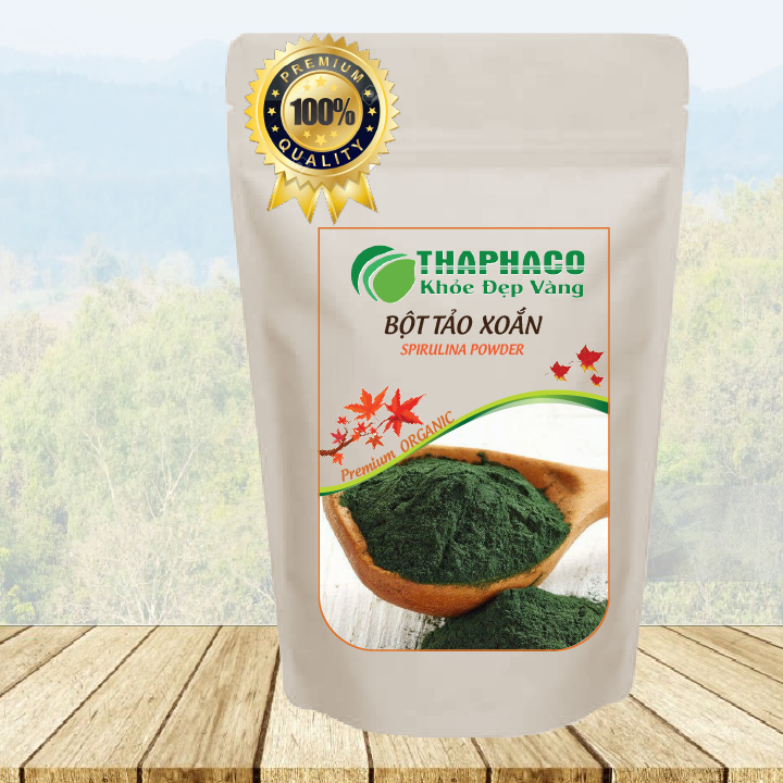 Bột tảo xoắn nguyên chất - Túi 100gram - Loại uống được