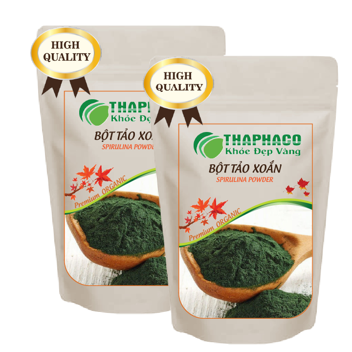 Bột tảo xoắn nguyên chất - Túi 100gram - Loại uống được