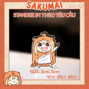 Standee, Mô Hình Mini Himouto Umaru-chan Cao 5cm Standee Chibi Manga Anime Nhật Bản Cô Em Hai Mặt Dễ Thương - SakuMai