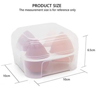 BỘ 4 MÚT TRANG ĐIỂM DẠNG GIỌT NƯỚC - Miếng Mút Tán Kem Nền Hỗ Trợ Make Nhanh Gọn,Hộp 4 Mút Tán Kem Nền Cho Mọi Loại Da