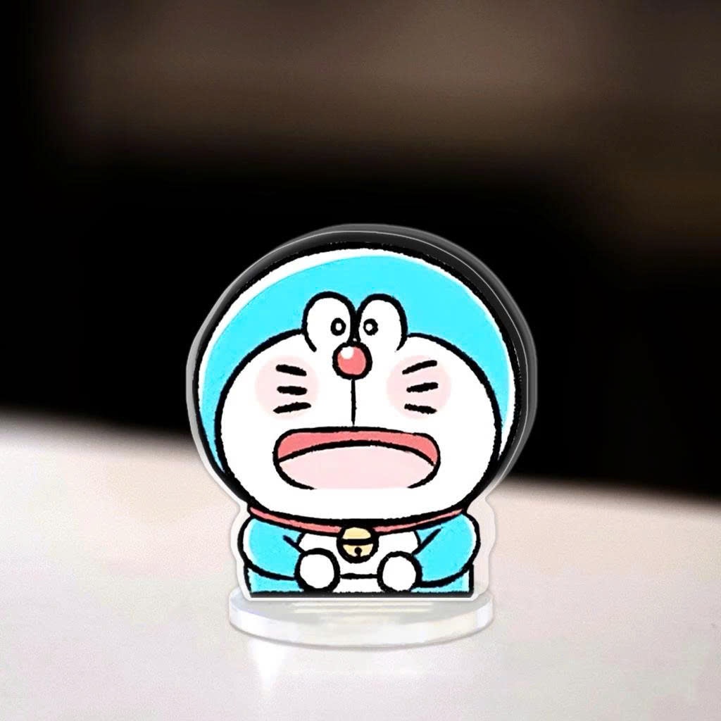 Standee, Mô Hình Mini Doraemon Cao 5cm In UV Dora The Kid Wang Dora Standee Chibi Anime Manga Decor Bàn Học - SakuMai