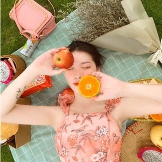 Thảm picnic chống nước khăn trải bàn thảm Caro PVC du lịch dã ngoại gấp gọn chống thấm decor