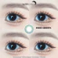Lens mắt 445 Green màu xanh ngọc không viền tự nhiên, size nhỏ - LUNA EYES brand
