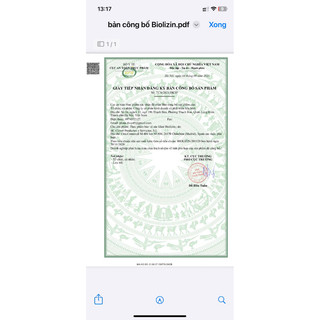Kẽm ăn ngon hữu cơ Biolizin dành cho bé từ 3 tháng tuổi