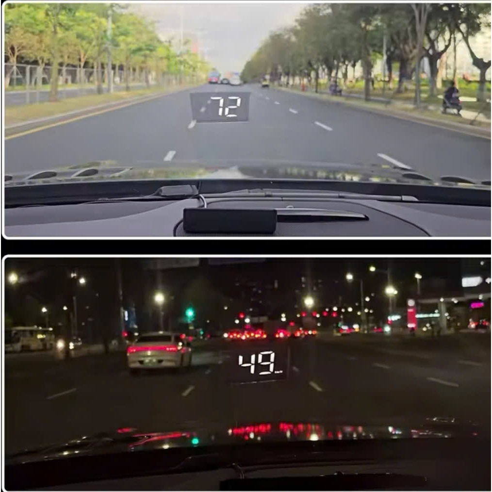 HUD Hiển THị Tốc Độ Trên Kính Lái M2 - Sử Dụng Tín Hiệu GPS - Kết Nối ...
