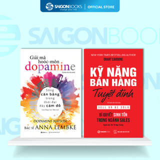 Combo Sách - Giải Mã Hoóc-môn Dopamine & Kỹ Năng Bán Hàng Tuyệt Đỉnh