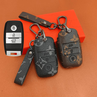 Bao Da Chìa Khóa Kia Seltos,Kia Morning,Kia Soluto,Kia Rio,Bao da Kia Cerato,Kia Optima,Kia Rondo, Sorento (KMK3)