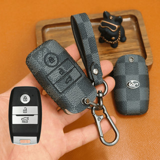 Bao Da Chìa Khóa Kia Seltos,Kia Morning,Kia Soluto,Kia Rio,Bao da Kia Cerato,Kia Optima,Kia Rondo, Sorento (KMK3)