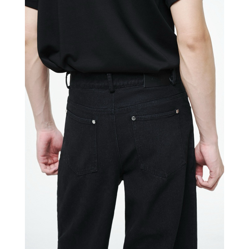 Quần Jeans Wash ống Rộng - THUNDEROUS JEANS TROUSERS / MIDNIGHT