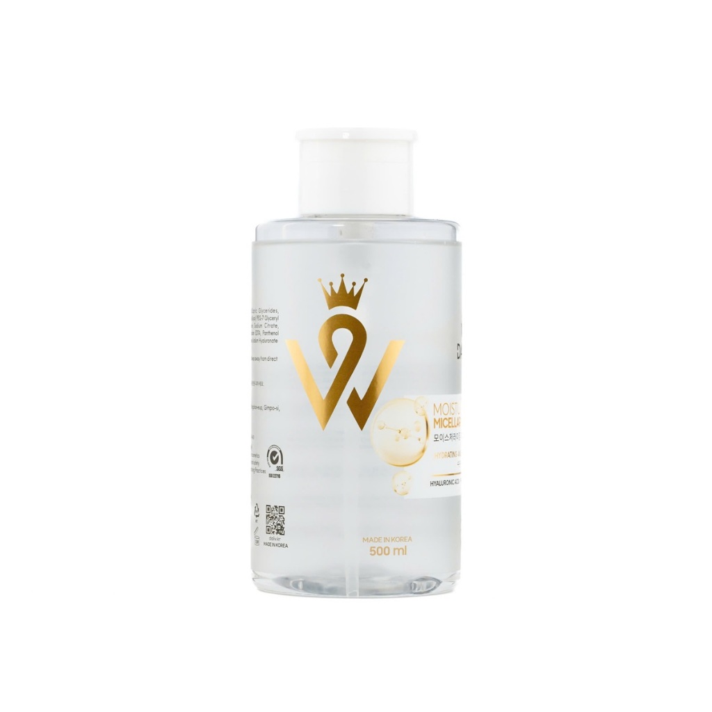 Nước tẩy trang Không Cồn Daliv dưỡng ẩm da 500ML Provitamin B5