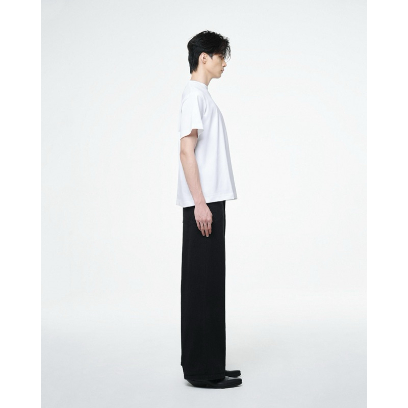 Áo Thun Trơn Trắng Unisex - THUNDEROUS BASIC T-SHIRT / WHITE