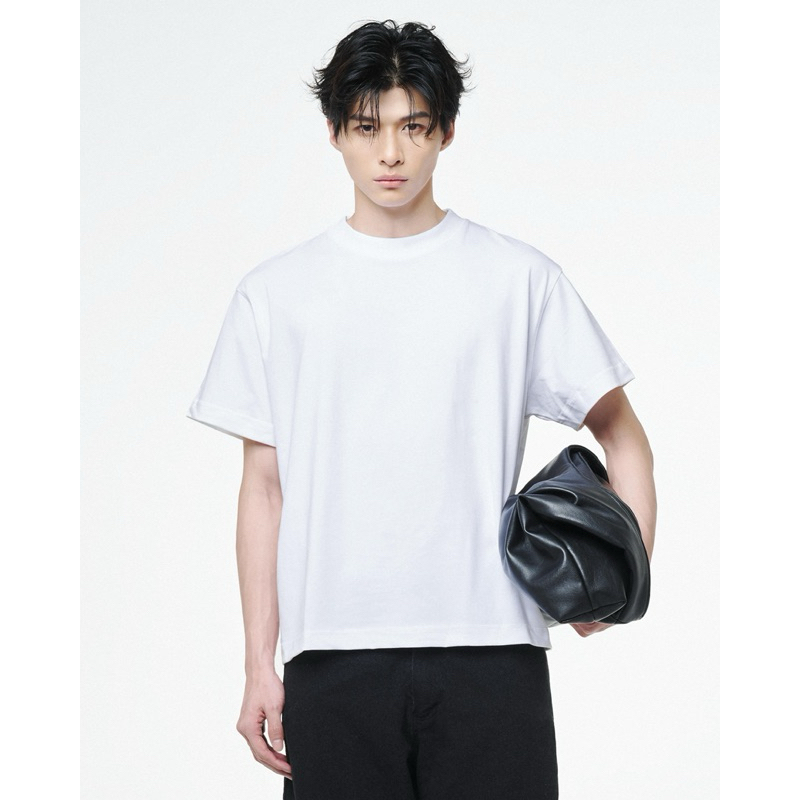 Áo Thun Trơn Trắng Unisex - THUNDEROUS BASIC T-SHIRT / WHITE