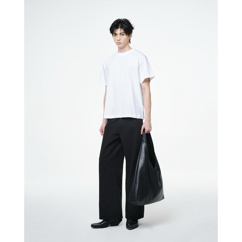 Áo Thun Trơn Trắng Unisex - THUNDEROUS BASIC T-SHIRT / WHITE