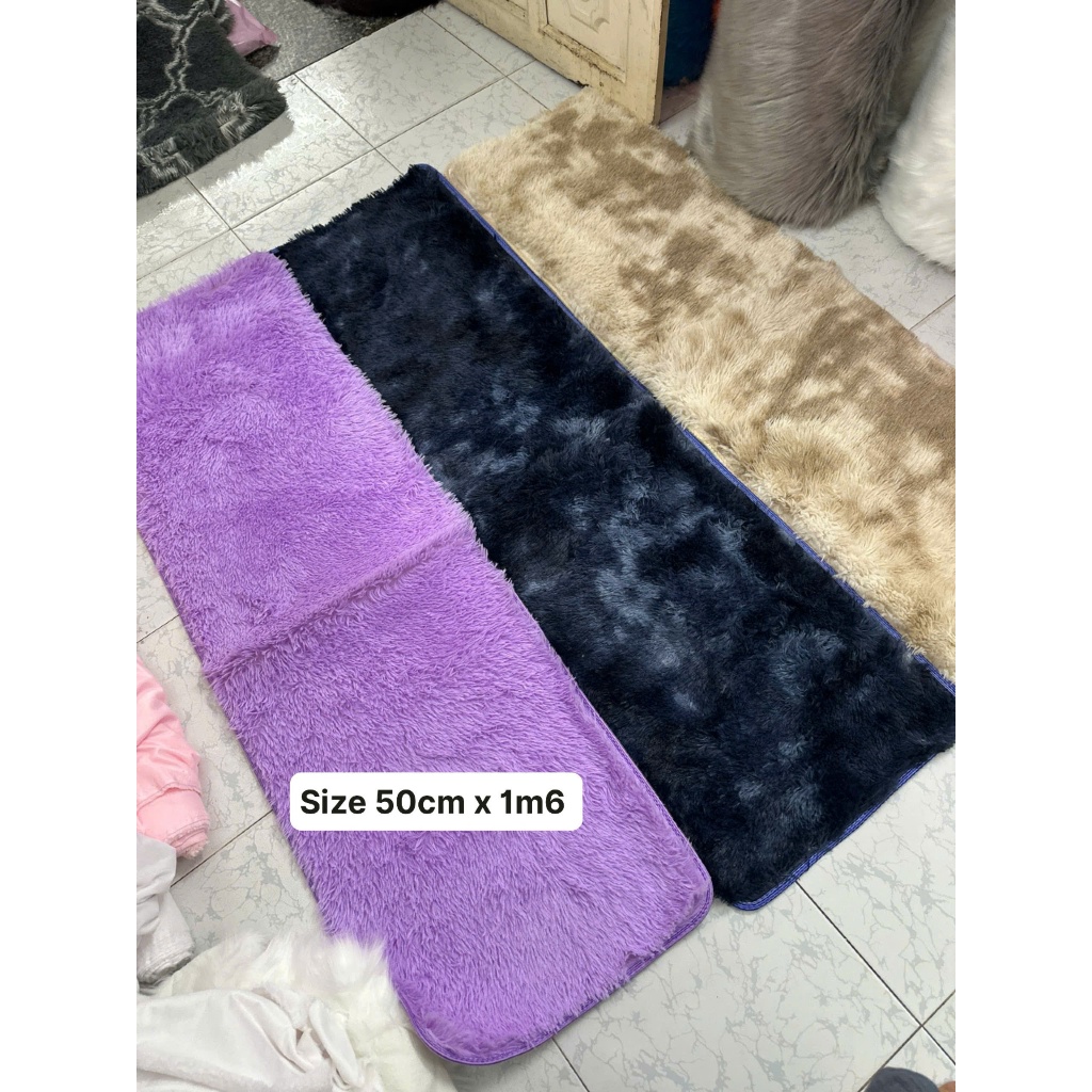 Thảm lông lót sàn phòng ngủ giá rẻ 2m x 1m6